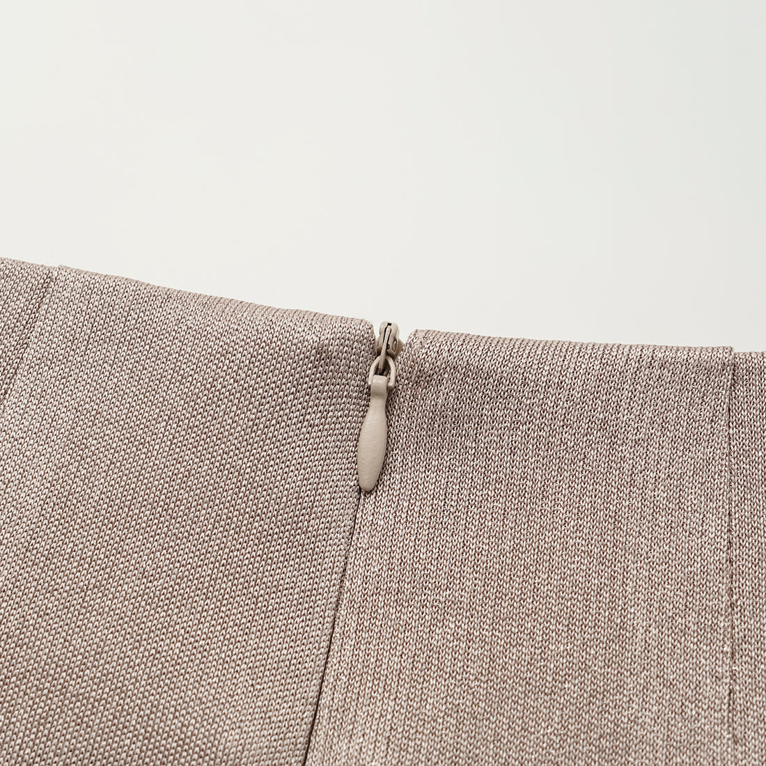 'Easy Go Chic' acetate pencil skirt — Coffee