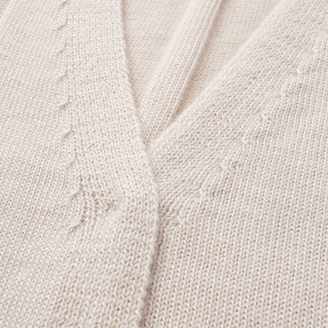 “Autumn Diary” 100% Cashmere V-Neck Tank Top—Rose Water