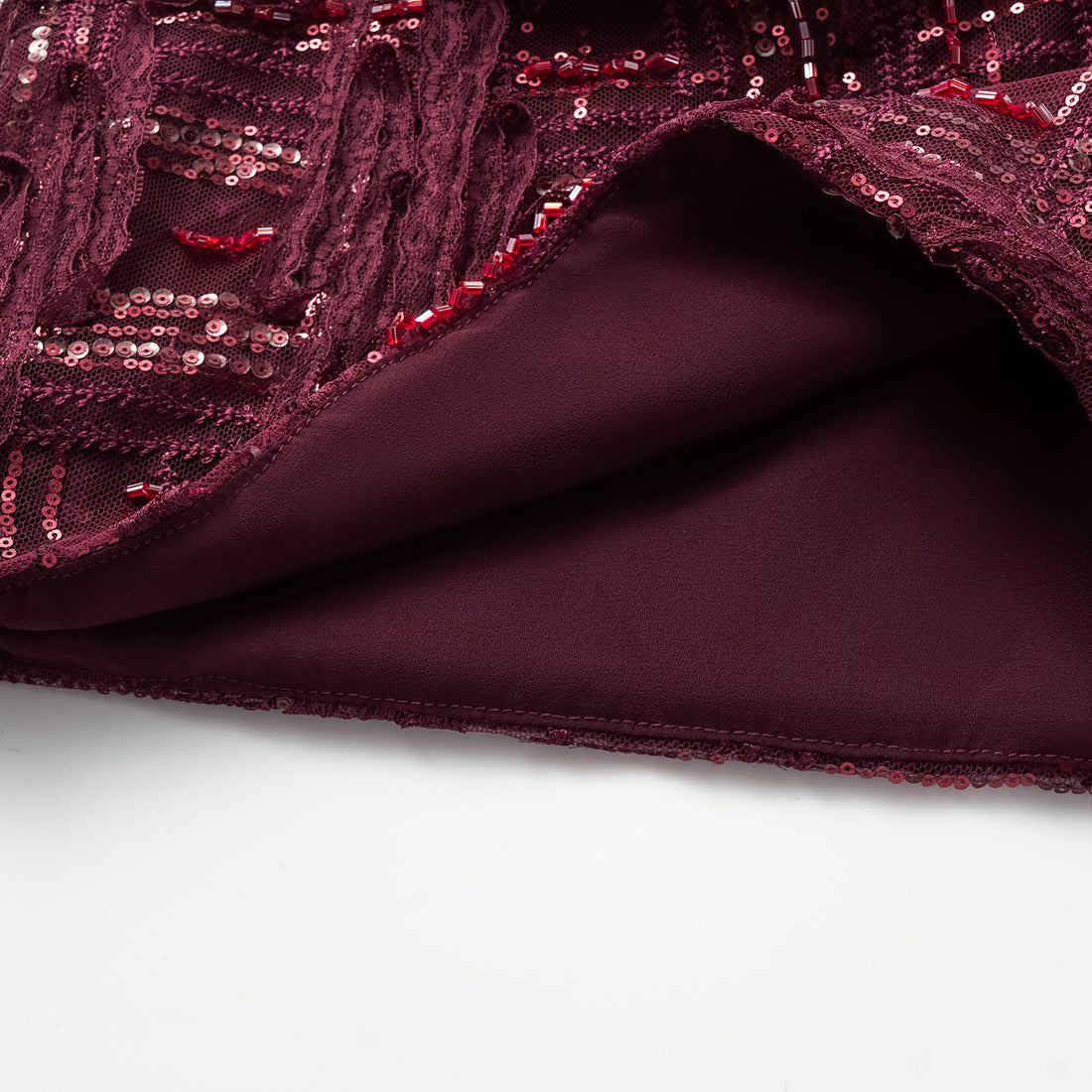 "Imperial Gala" Luxury Lace Art Beaded Shorts - Yanxia Hanchun