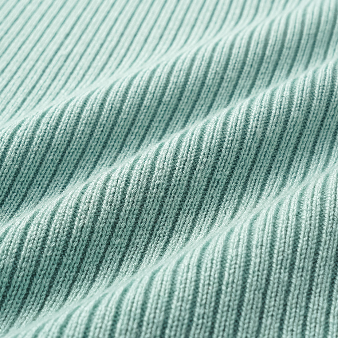 "Spring diary." Silk Cashmere knitted three-dimensional pleated wide-leg pants—Mint