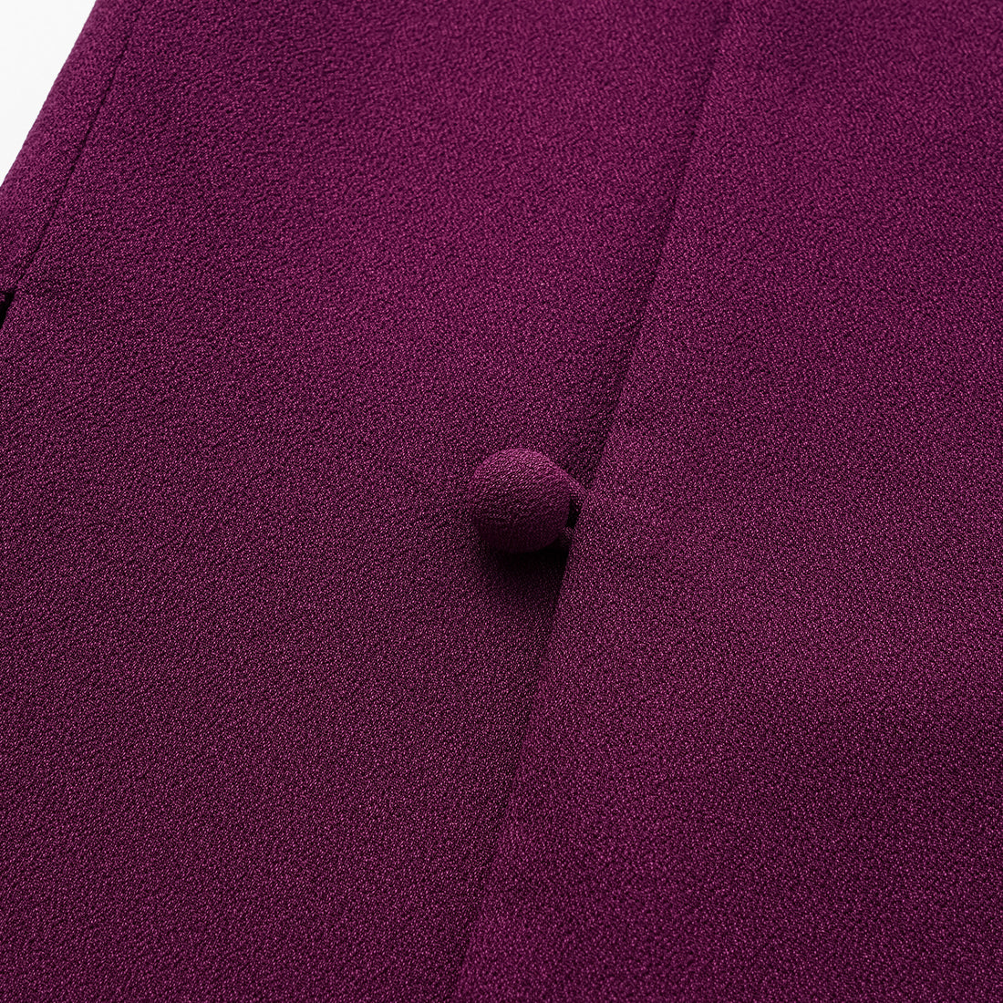 "Autumn" Light Chinese Style Short Sleeve Shirt - Purple