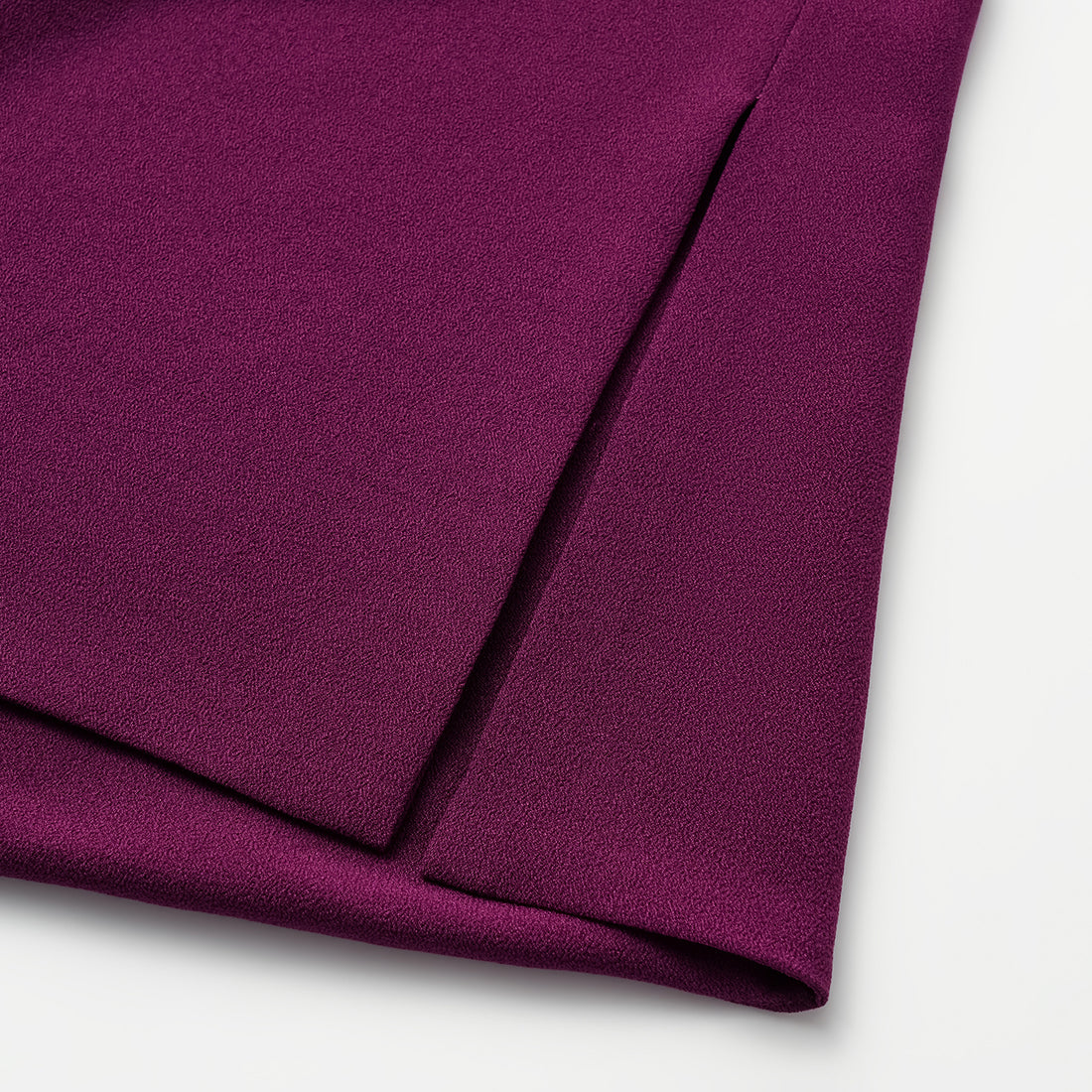 "Autumn" Light Chinese Style Short Sleeve Shirt - Purple