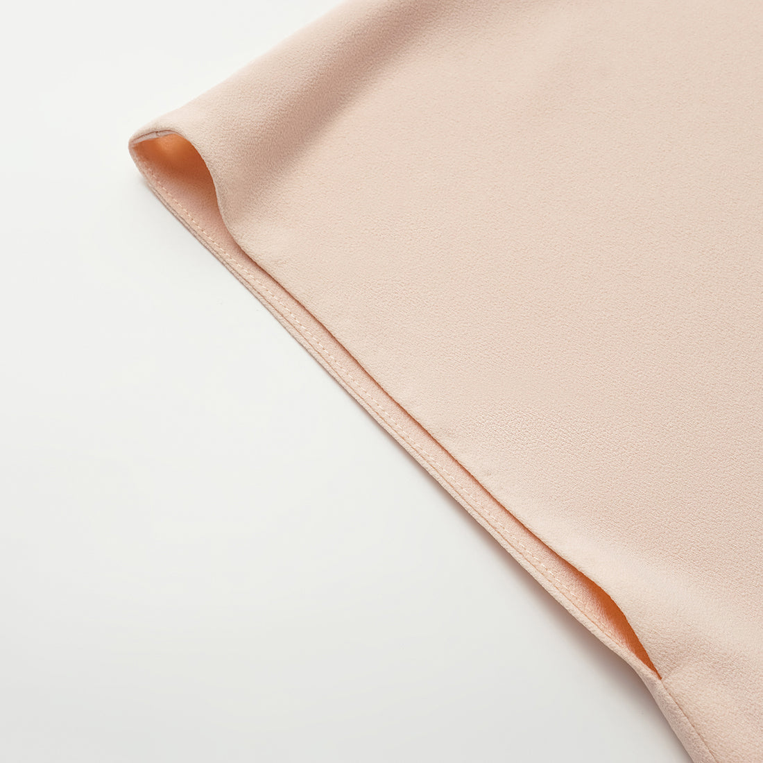 "Autumn" Light Chinese Style Short Sleeve Blouse - Nude