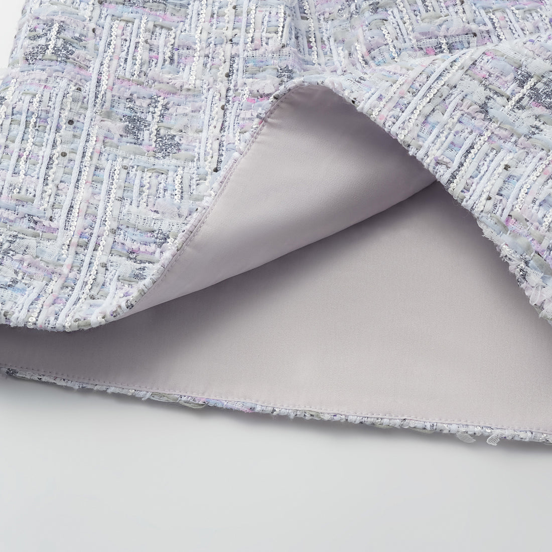 "Arcade of CherJoy Atelier." French Summer Lightweight Tweed Shorts
