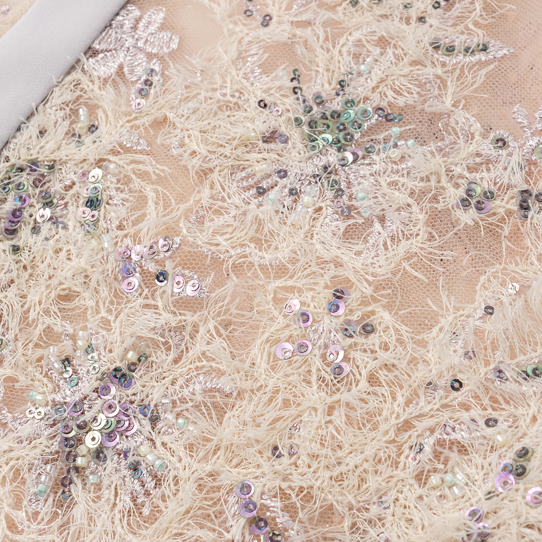 "Imperial Gala." 奢華蕾絲珠繡輕國風小開衫