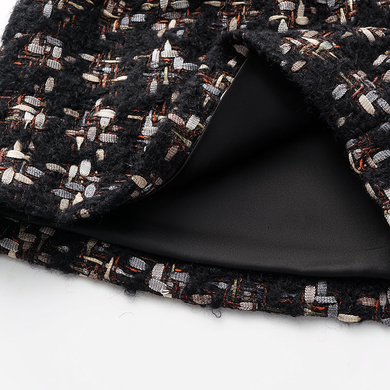 “Best of 2024.” Italian top-grade mohair tweed shorts—Starry Night