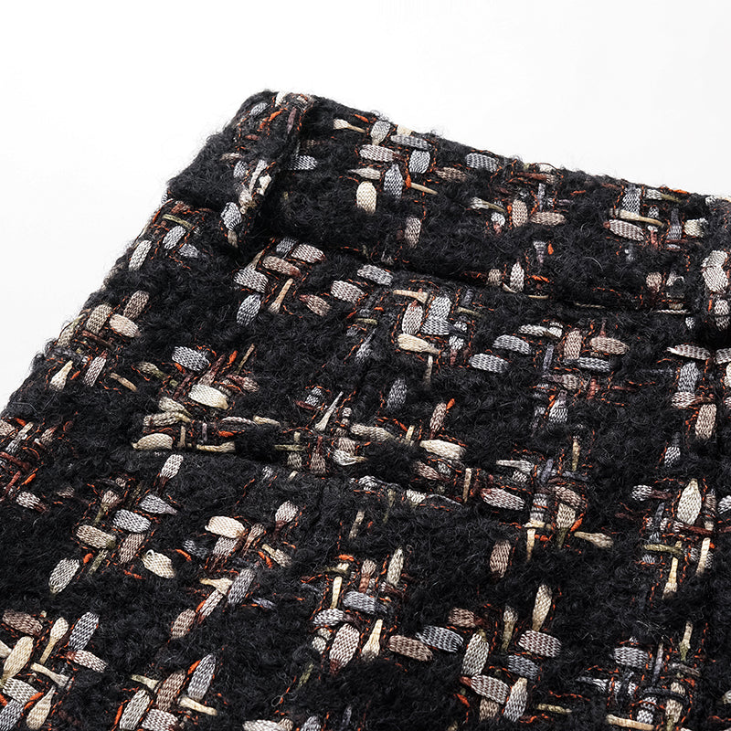 “Best of 2024.” Italian top-grade mohair tweed shorts—Starry Night