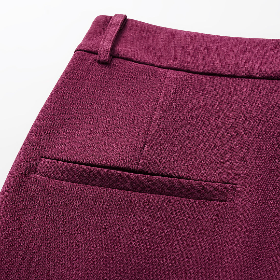 "Westminster Weekdays" Luxe Hemp Acetate Cropped Pants - Saignée