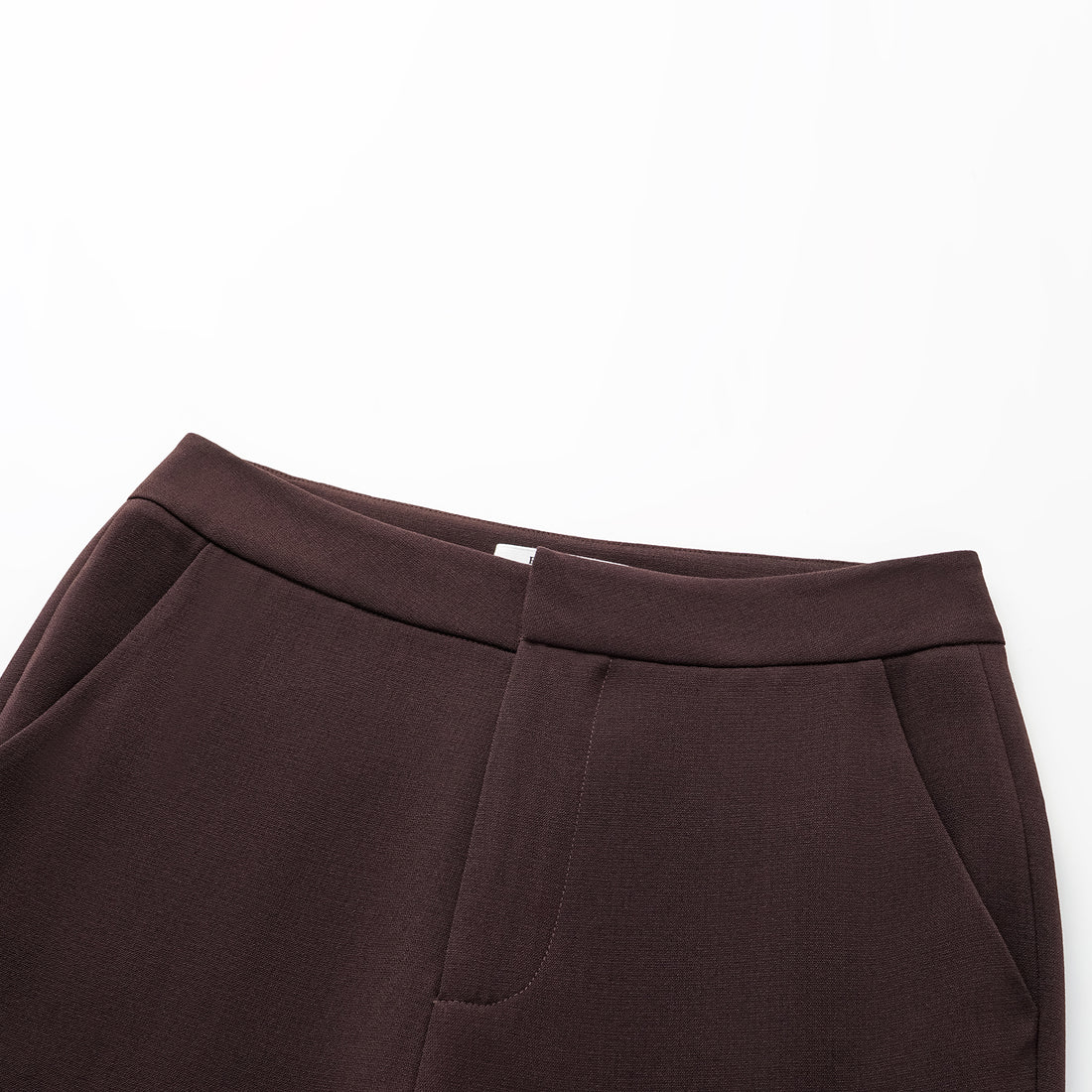 "Westminster Weekdays" Luxe Acetate Flared Pants - Margaux