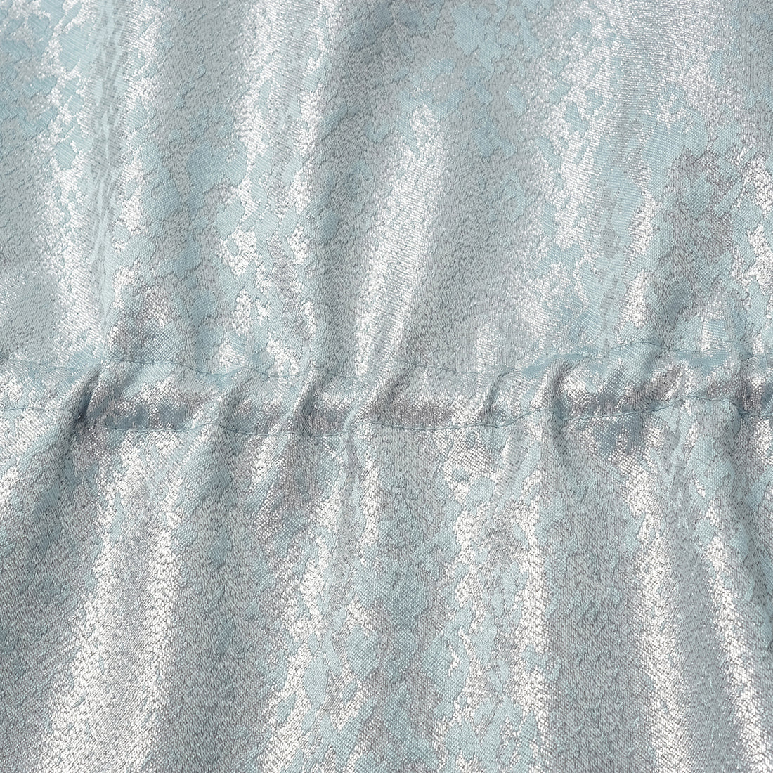 "Spring" Spanish jacquard hunting waistcoat vest - Shadow blue floating light