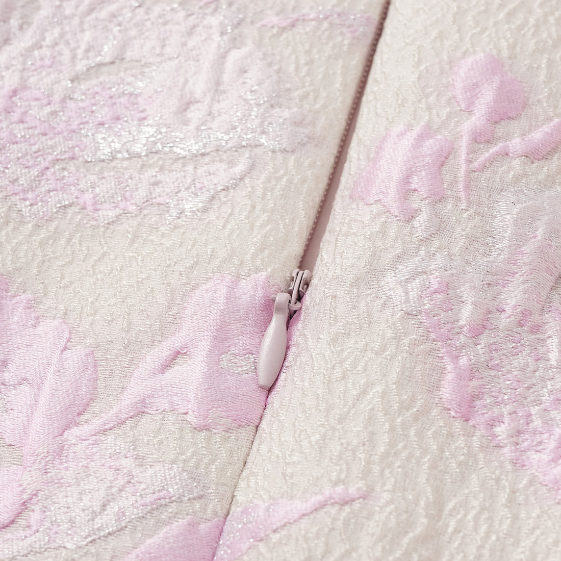 "Spring" jacquard light Chinese style top - floating light cherry blossoms