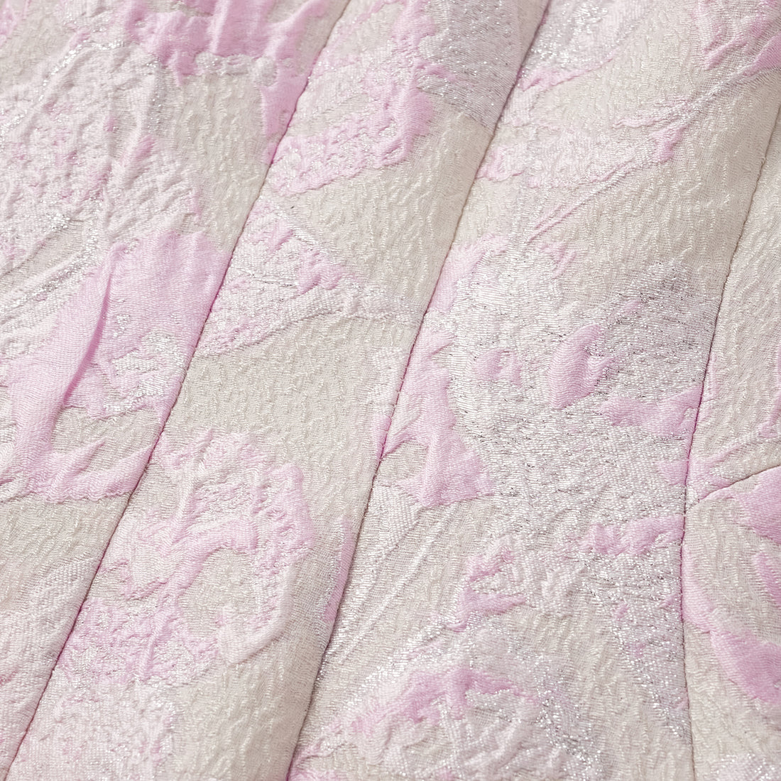 "Spring" jacquard light Chinese style top - floating light cherry blossoms