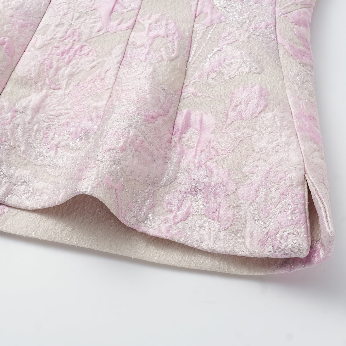 "Spring" jacquard light Chinese style top - floating light cherry blossoms