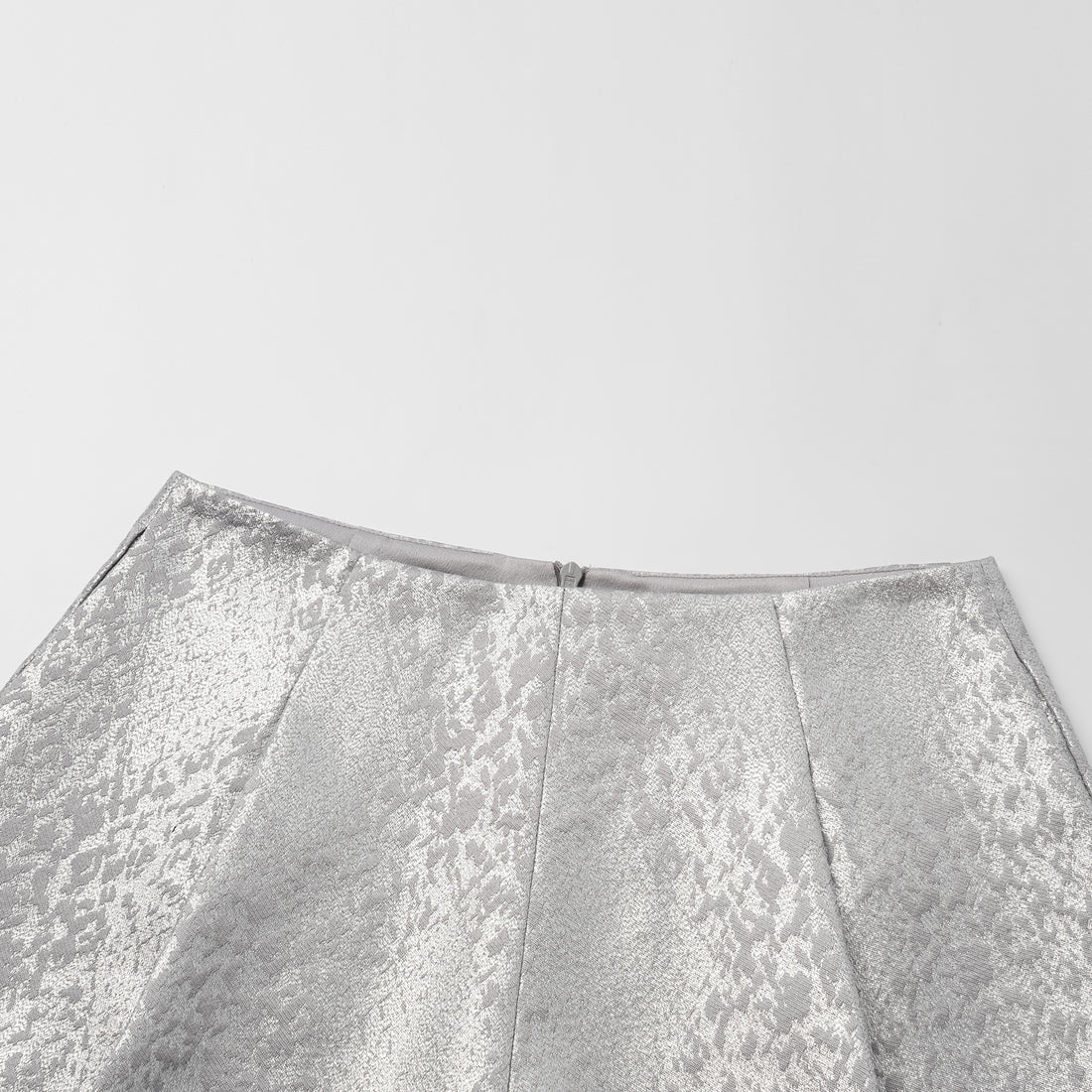 "Spring" Spanish jacquard shorts - Dusk Purple Cloud Light