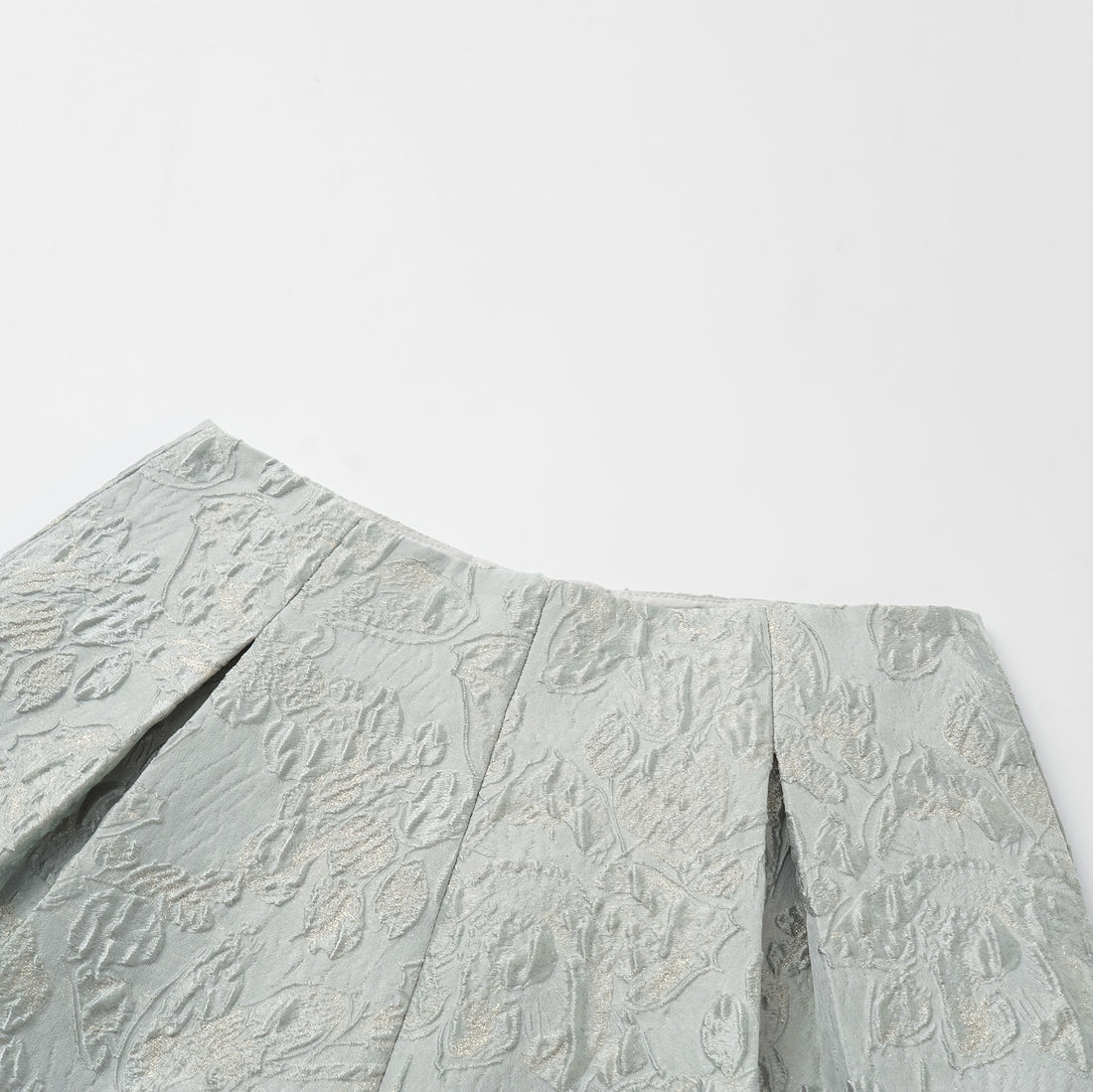 "Spring Outing" Jacquard Shorts—Moonlit