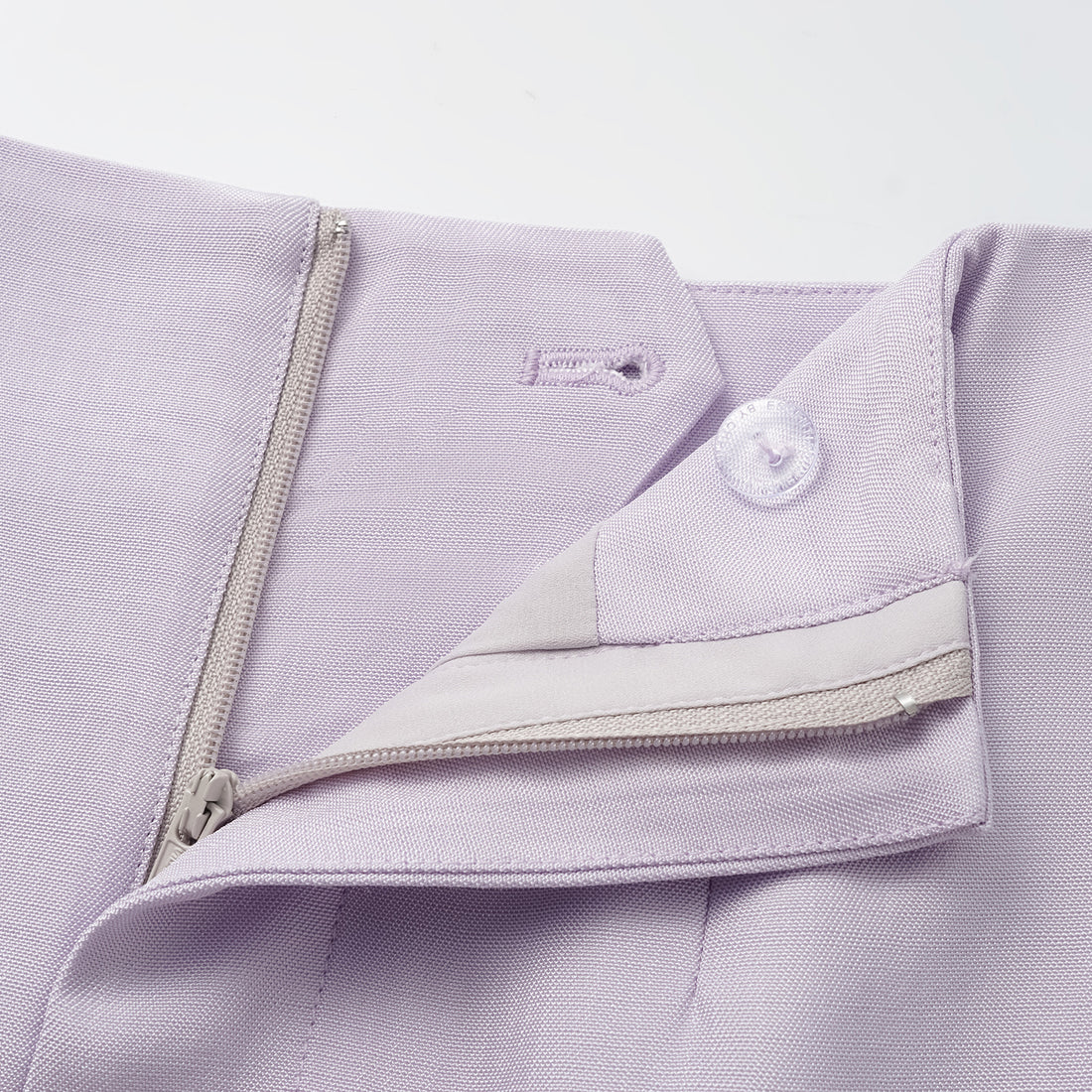 "Speak Sleek" Luxe Lightweight Linen Acetate Pencil Skirt—Lilac