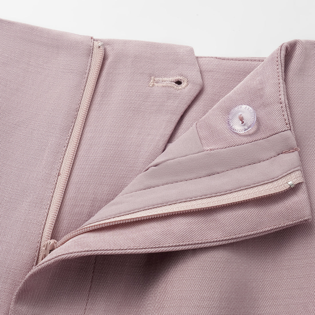 "Speak Sleek" Luxe Lightweight Linen Acetate Pencil Skirt—Pink