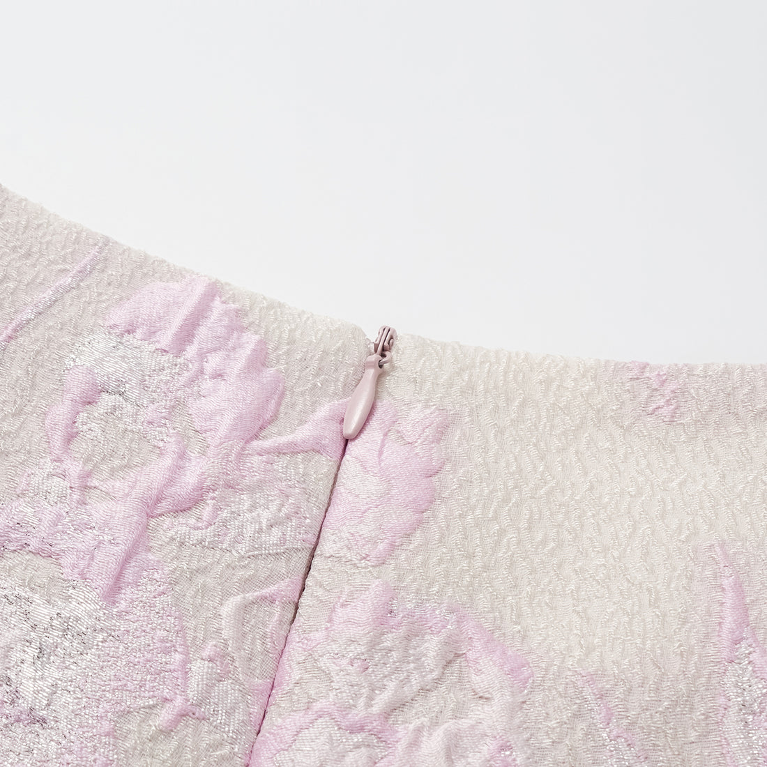 "Spring" Jacquard Shorts - Floating Light and Cherry Blossoms