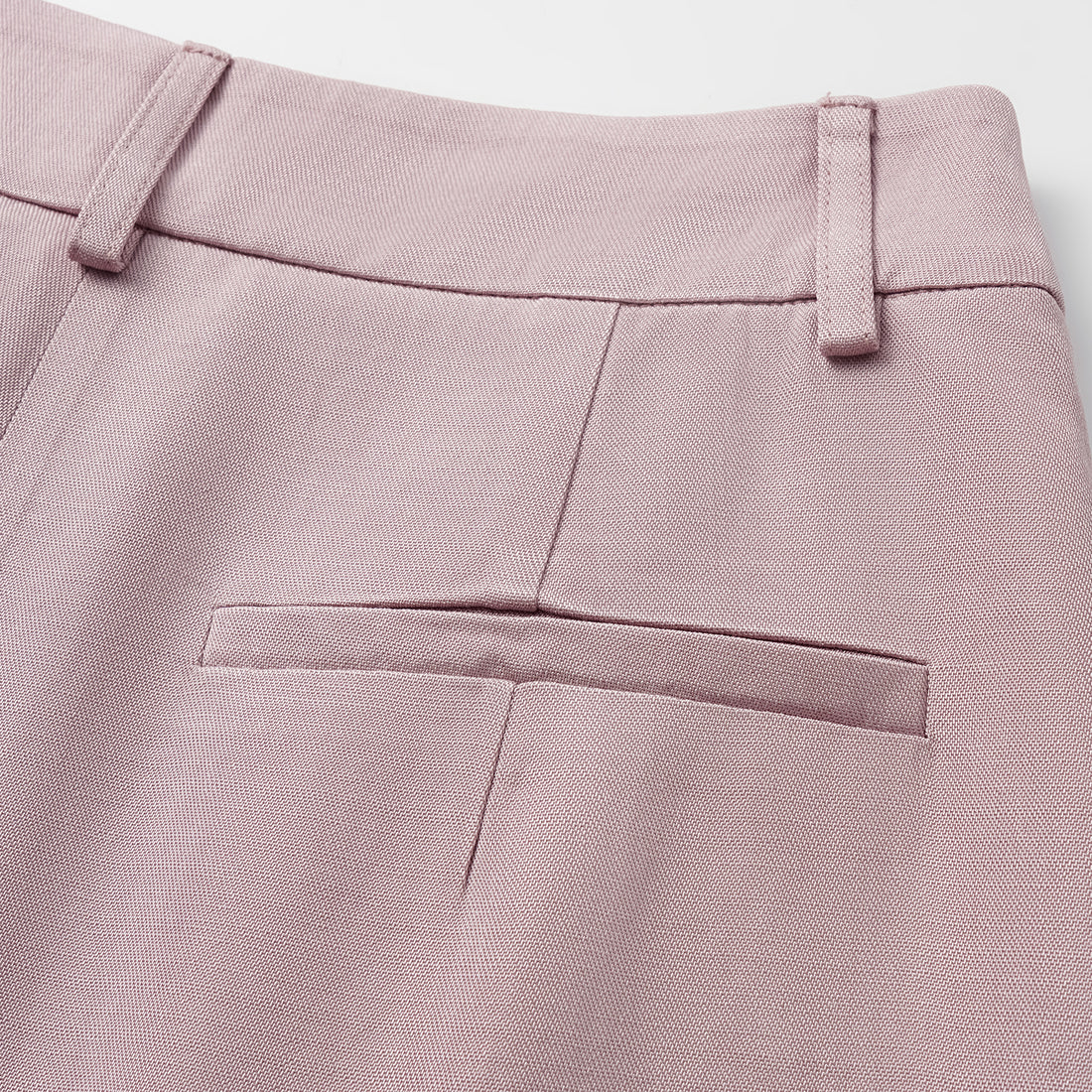 "Speak Sleek" Luxe Lightweight Hemp Textured Acetate Shorts—Pink