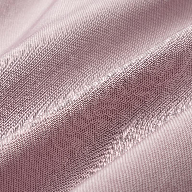 "Speak Sleek" Luxe Lightweight Hemp Textured Acetate Shorts—Pink