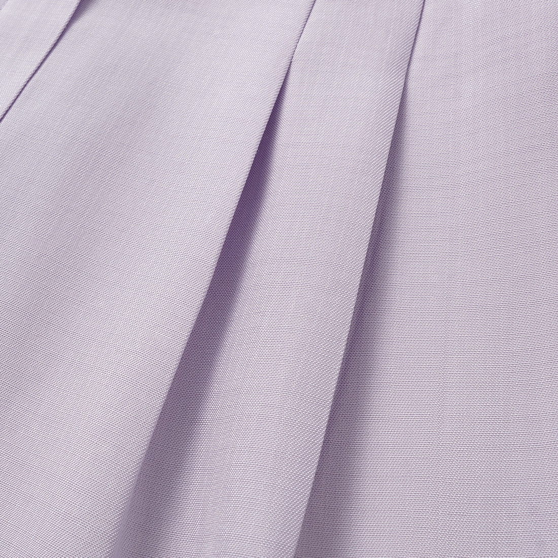 "Speak Sleek" Luxe Lightweight Hemp Textured Acetate Shorts—Lilac