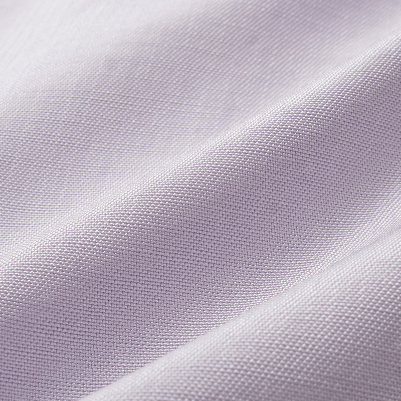 "Speak Sleek" Luxe Lightweight Hemp Textured Acetate Shorts—Lilac