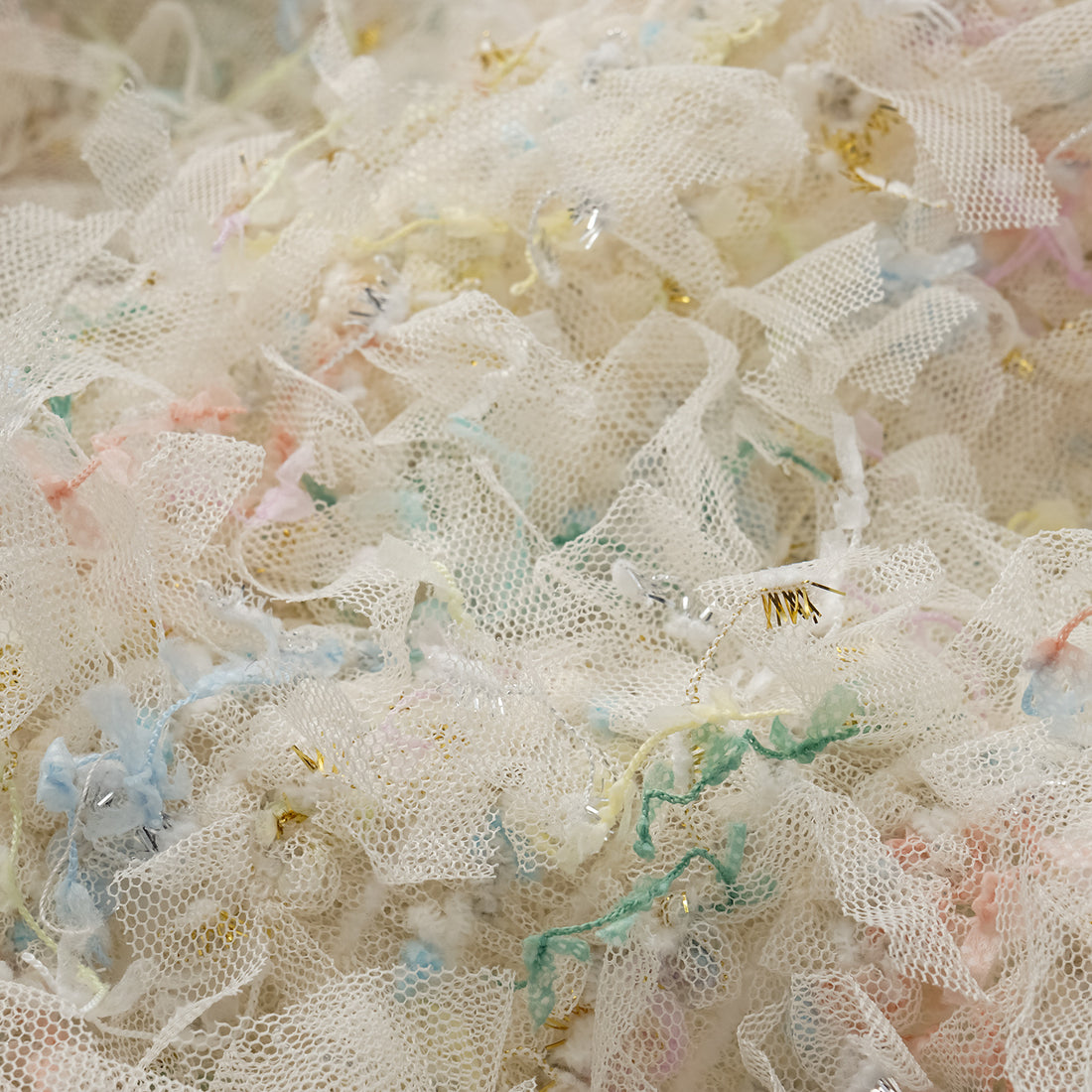 "Brunch at Ritz." Special craft lace cardigan—Summer Monet