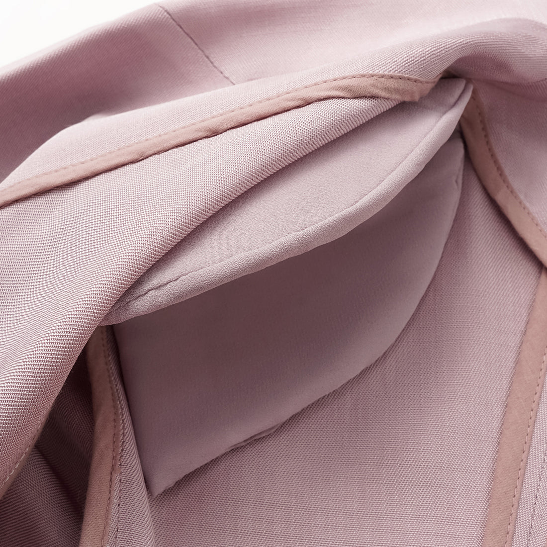 "Speak Sleek" Luxurious Lightweight Hemp Texture Acetate Oversized Suit Jacket—Pink