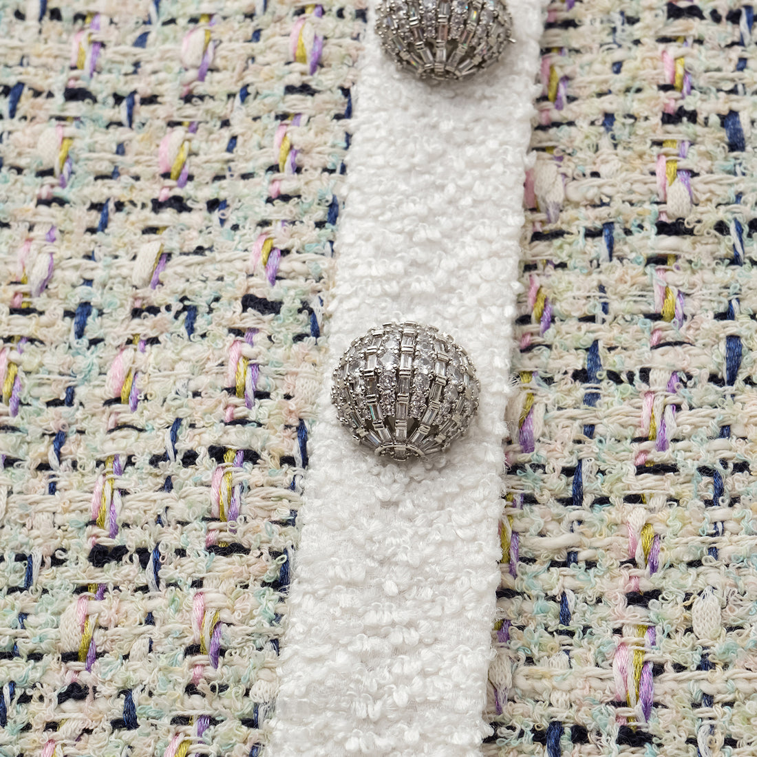 "Chelsea Citywalk." 法國花呢立體剪裁外套—Bougival Garden布吉瓦花園