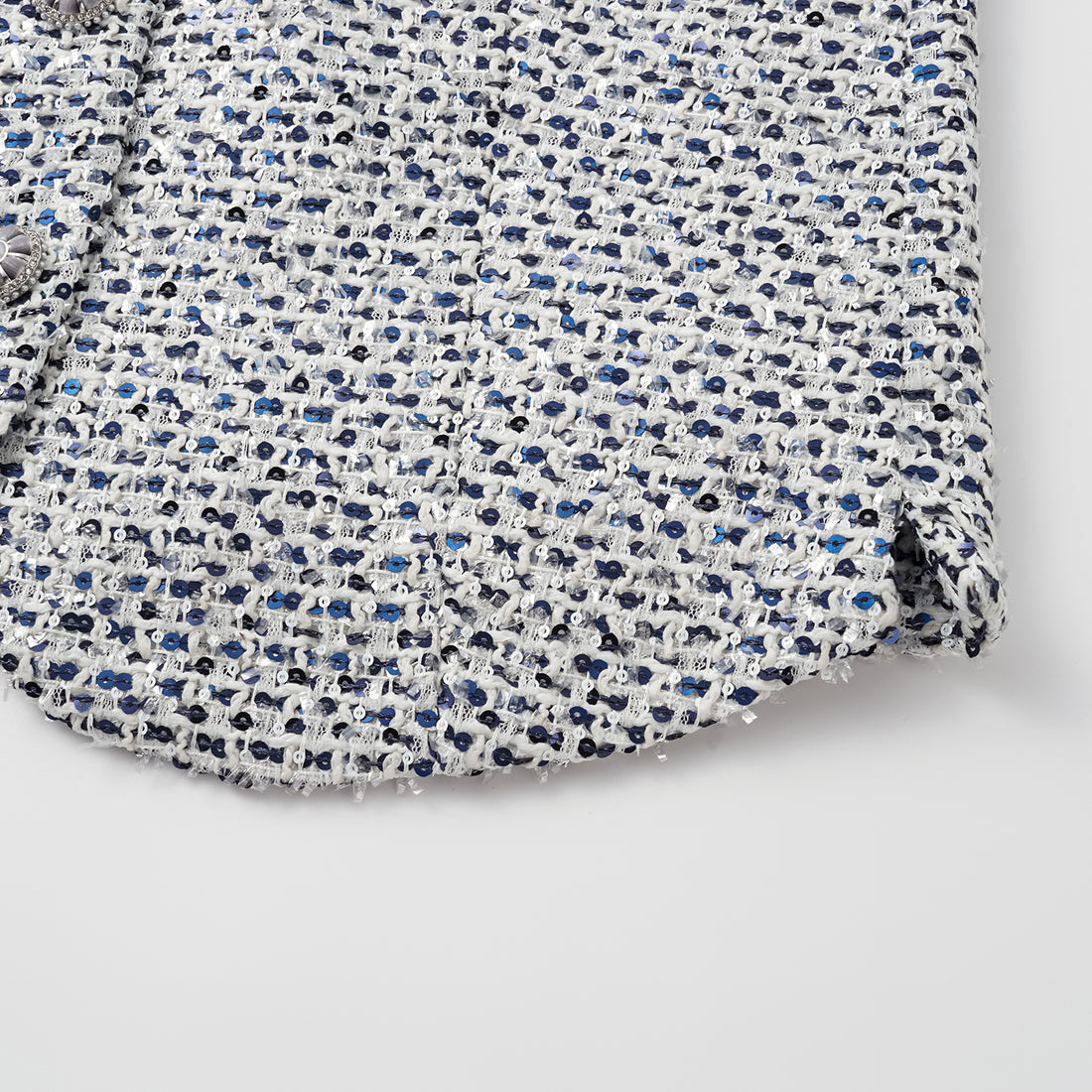 "Westminister Weekdays" Light Tweed Tie-Drawstring Waistcoat - Rational