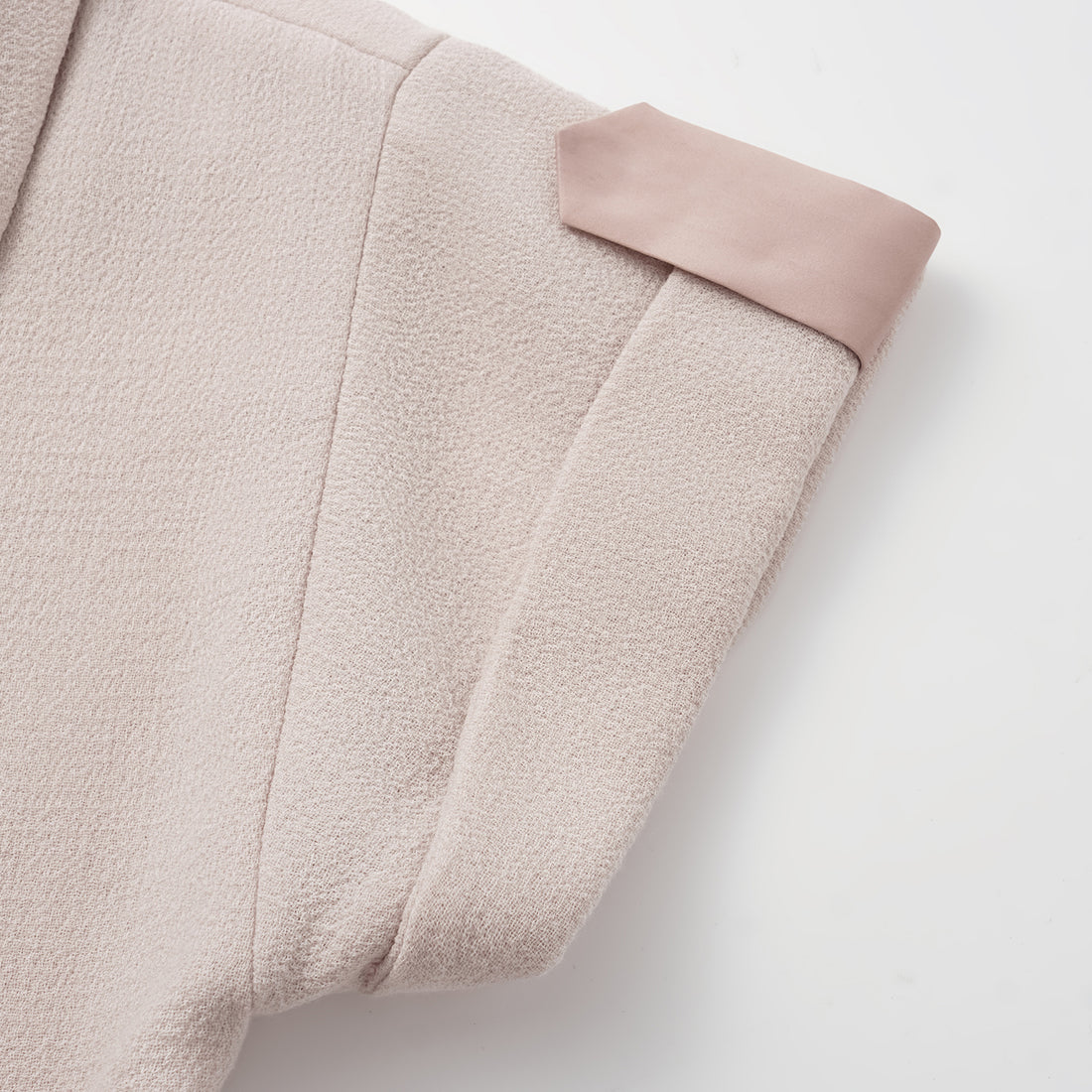"The Top" British top double-faced crepe jumpsuit - Taupe