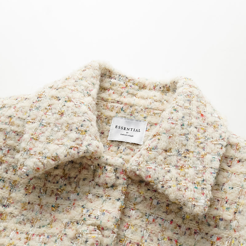 "Afternoon in Los Angeles" Classic No.7 Tweed Jacket—Sprinkle