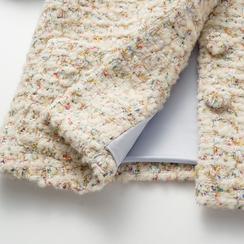 "Afternoon in Los Angeles" Classic No.7 Tweed Jacket—Sprinkle