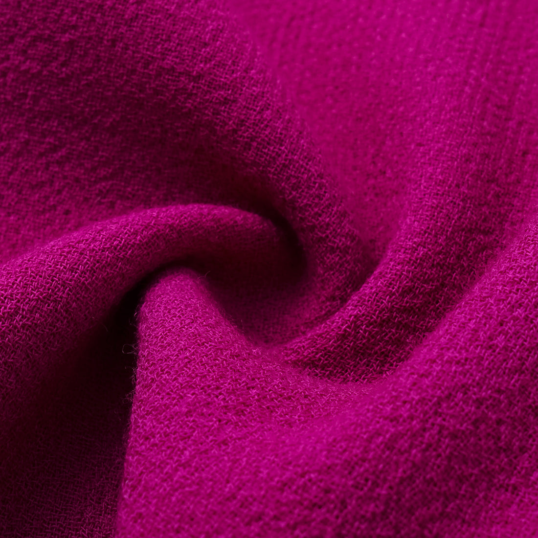 "The Top" British top double-faced crepe jumpsuit - Fuchsia