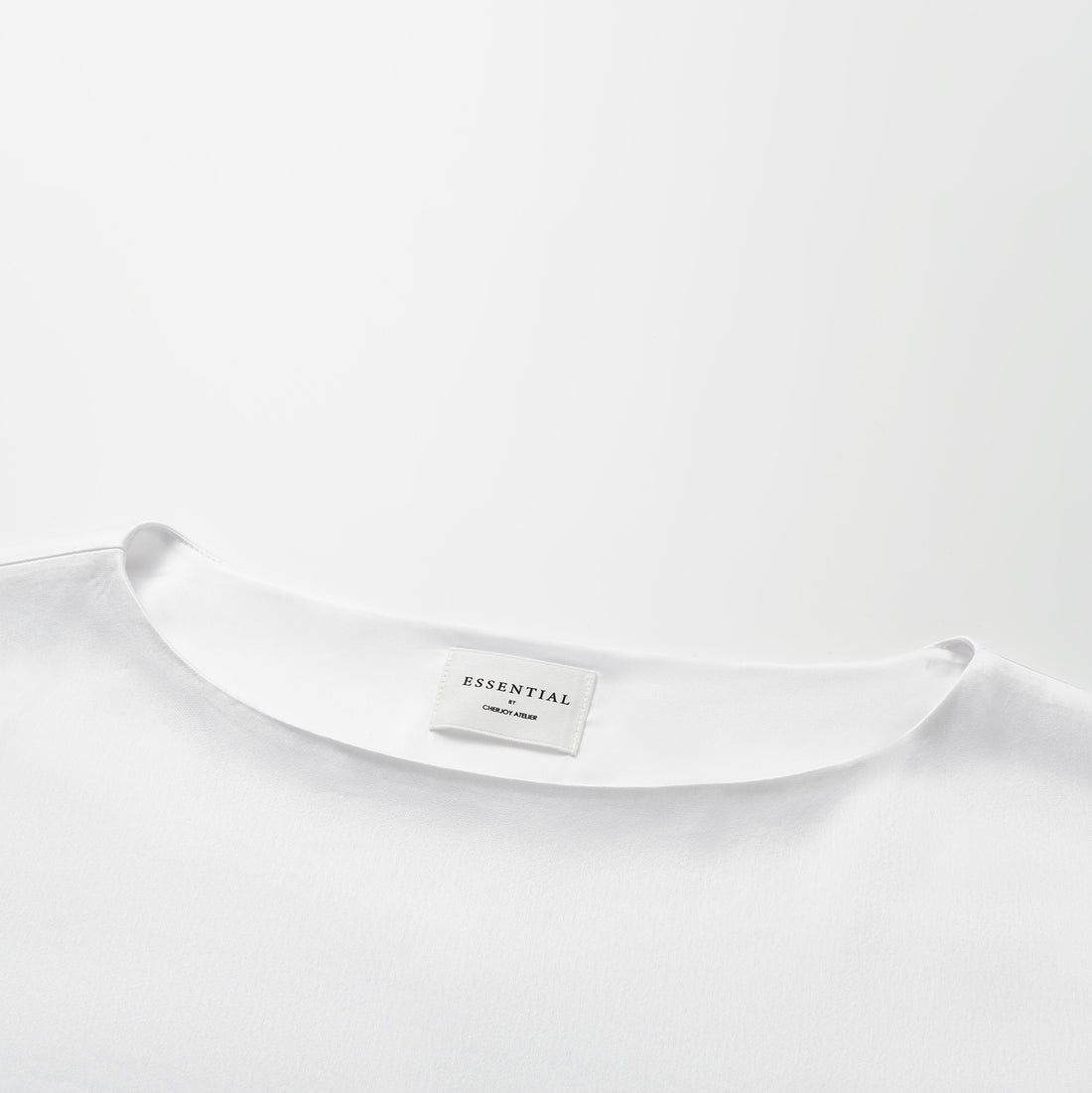 “Easy Go Chic.” Satin Acetate Leisure Suit—White