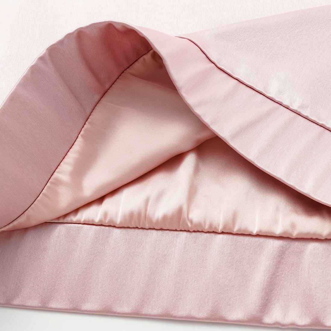 “Easy Go Chic.” Satin Acetate Lounge Suit—Pink