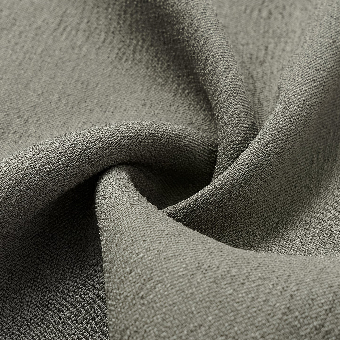 "Autumn Diary" Korean super stretch drape texture fabric special cut wide leg trousers - gray