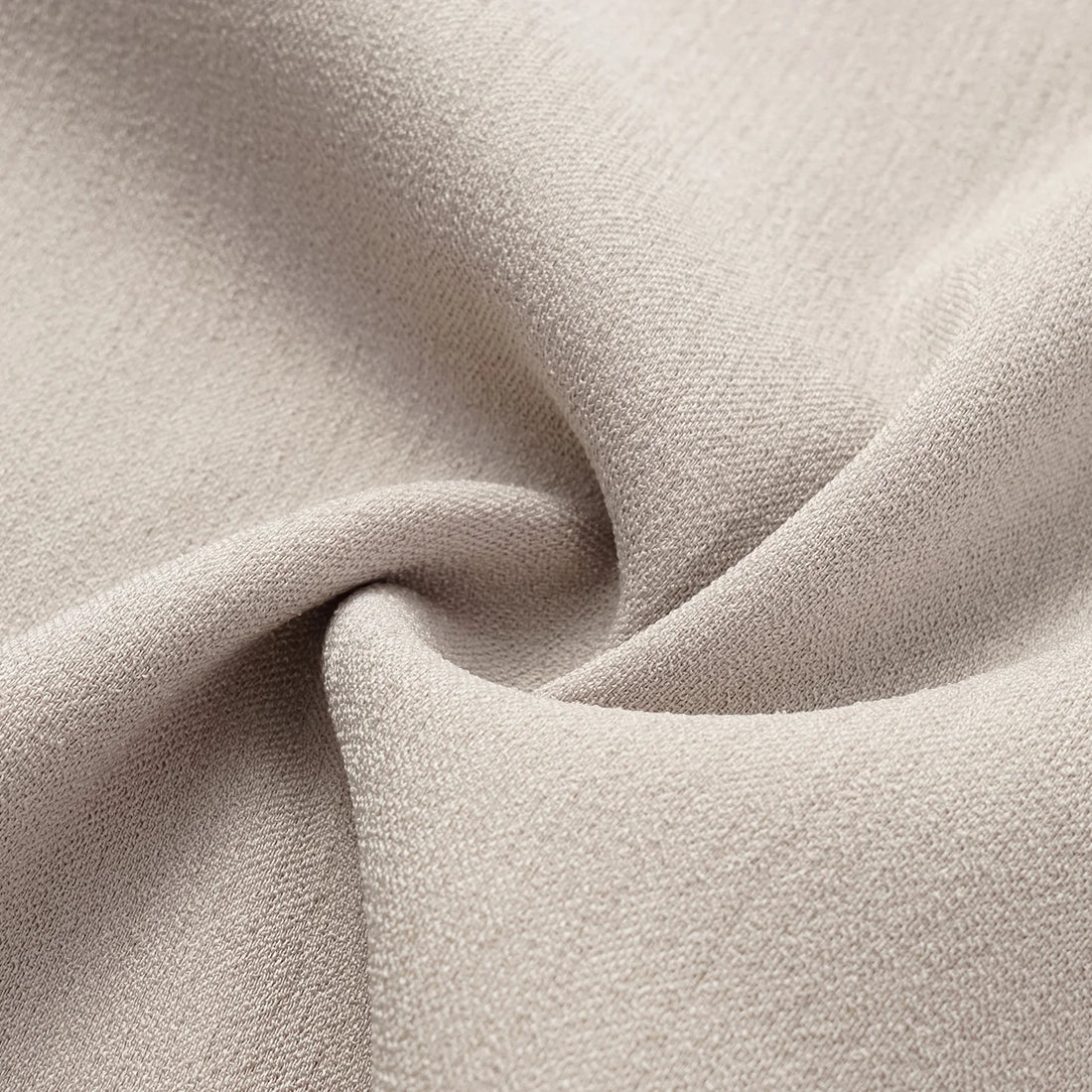 "Autumn Diary" Korean super stretch drape texture fabric special cut wide leg trousers - gray and white
