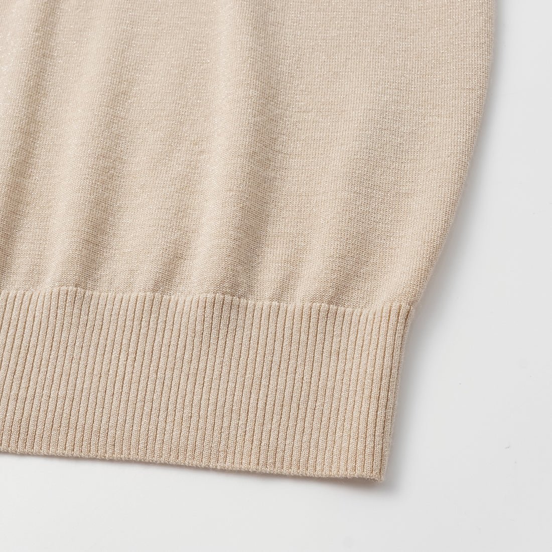 "Summer Diary" Cool Triacetate Cashmere Knit Vest—CALM