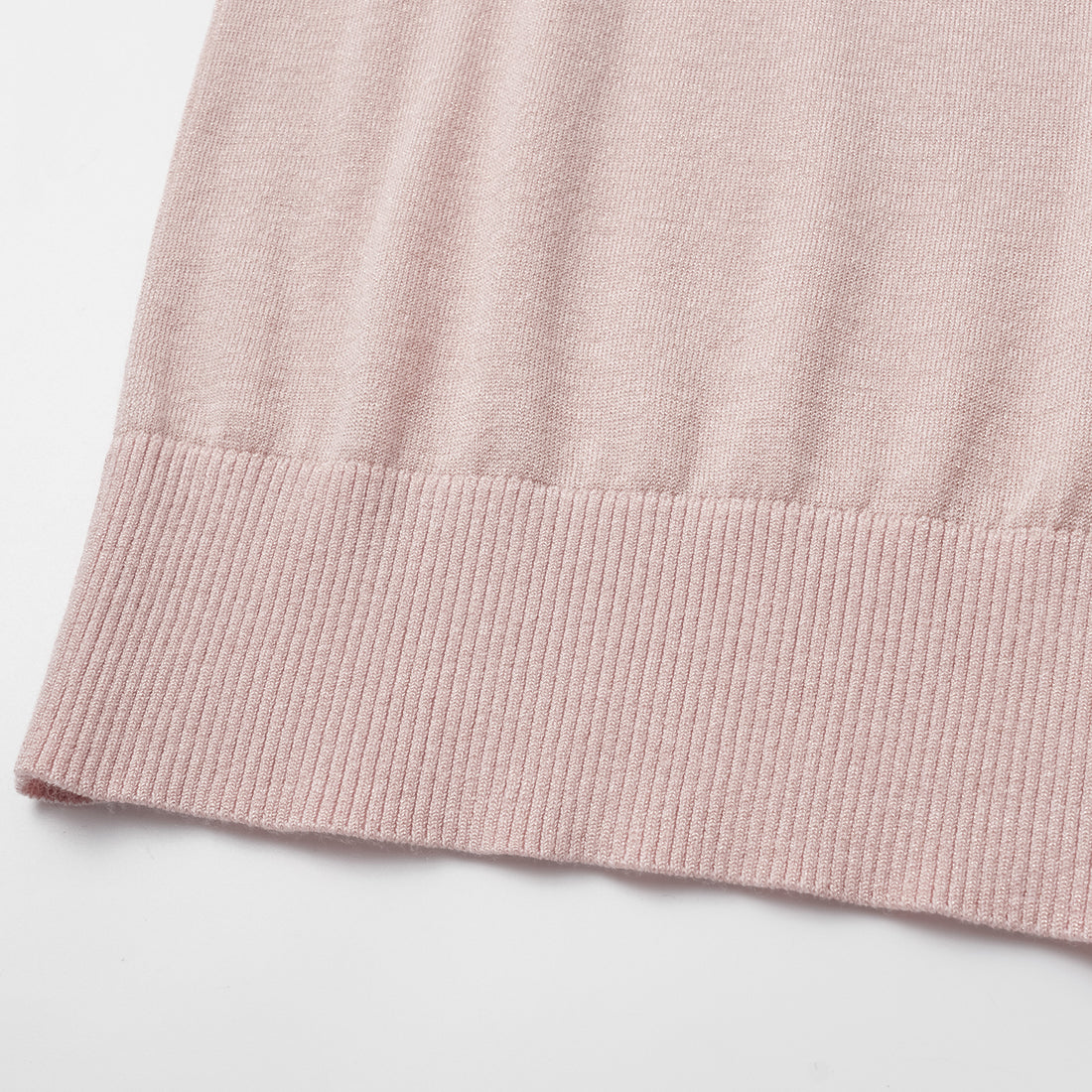 "Summer Diary" Cool Triacetate Cashmere Knit Short Sleeve Cardigan—LOVE