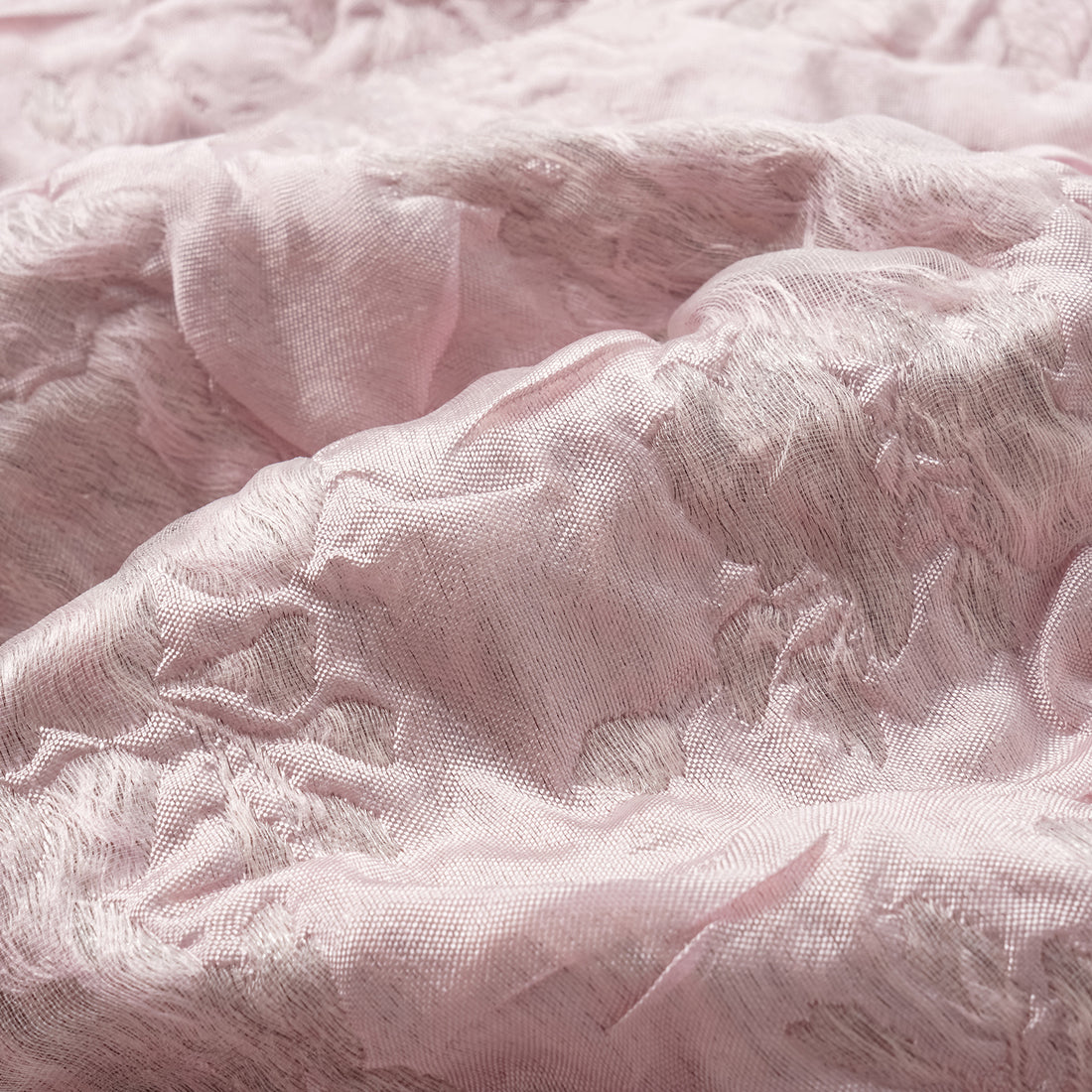 "Spring" Ice Crystal Jacquard Light Chinese Style Vest - Rose Dew