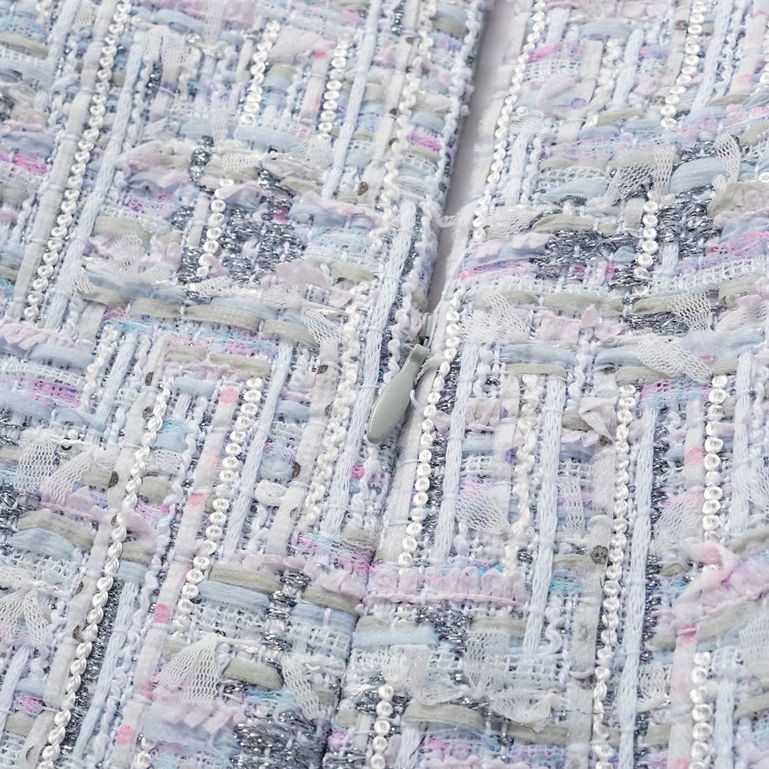 "Arcade of CherJoy Atelier." French summer light tweed three-dimensional tailoring dress