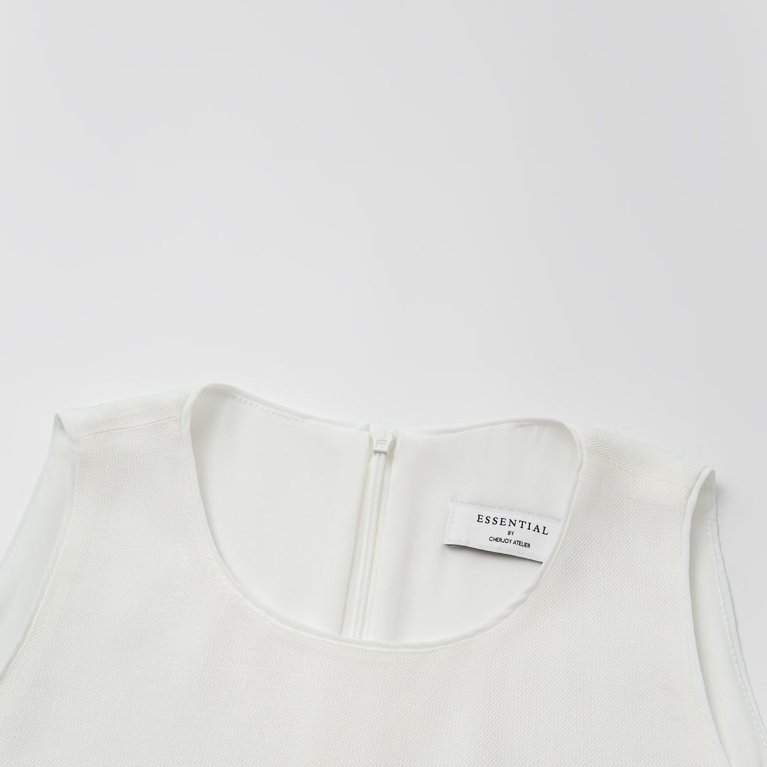 copy-copy-“By Inch.” Extremely Silky Nude Satin Slim Bra Top—Relaxed Gray