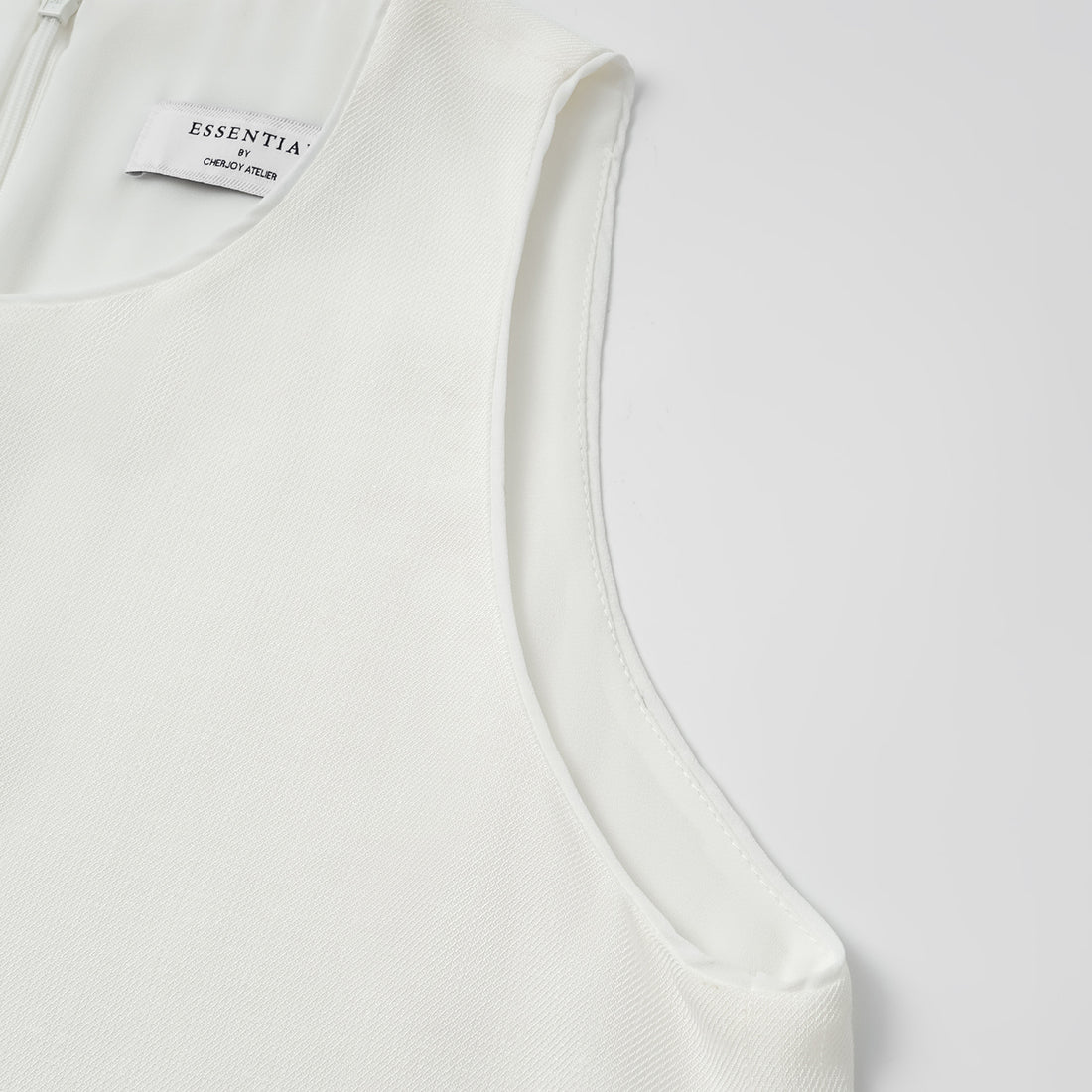 copy-copy-“By Inch.” Extremely Silky Nude Satin Slim Bra Top—Relaxed Gray