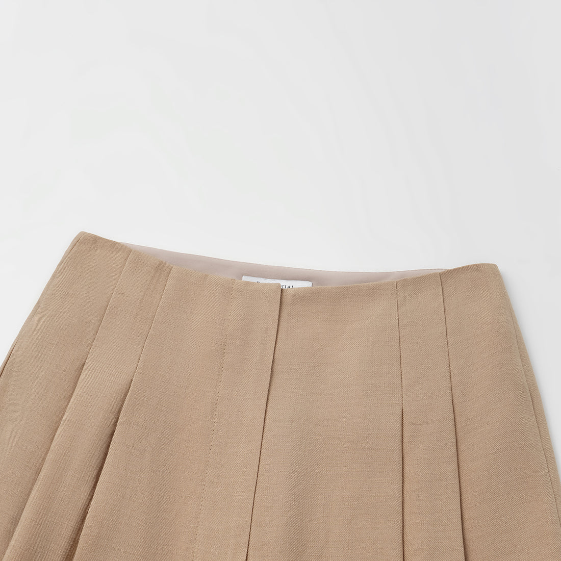 copy-copy-“By Inch.” Extremely Silky Nude Satin Slim Bra Top—Relaxed Gray