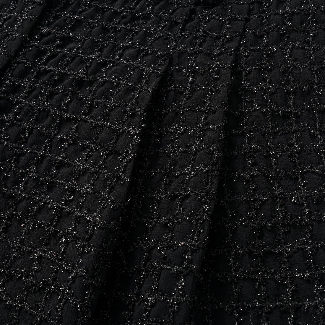 "Mayfair Datenight" Jacquard Lace Shorts—Midnight