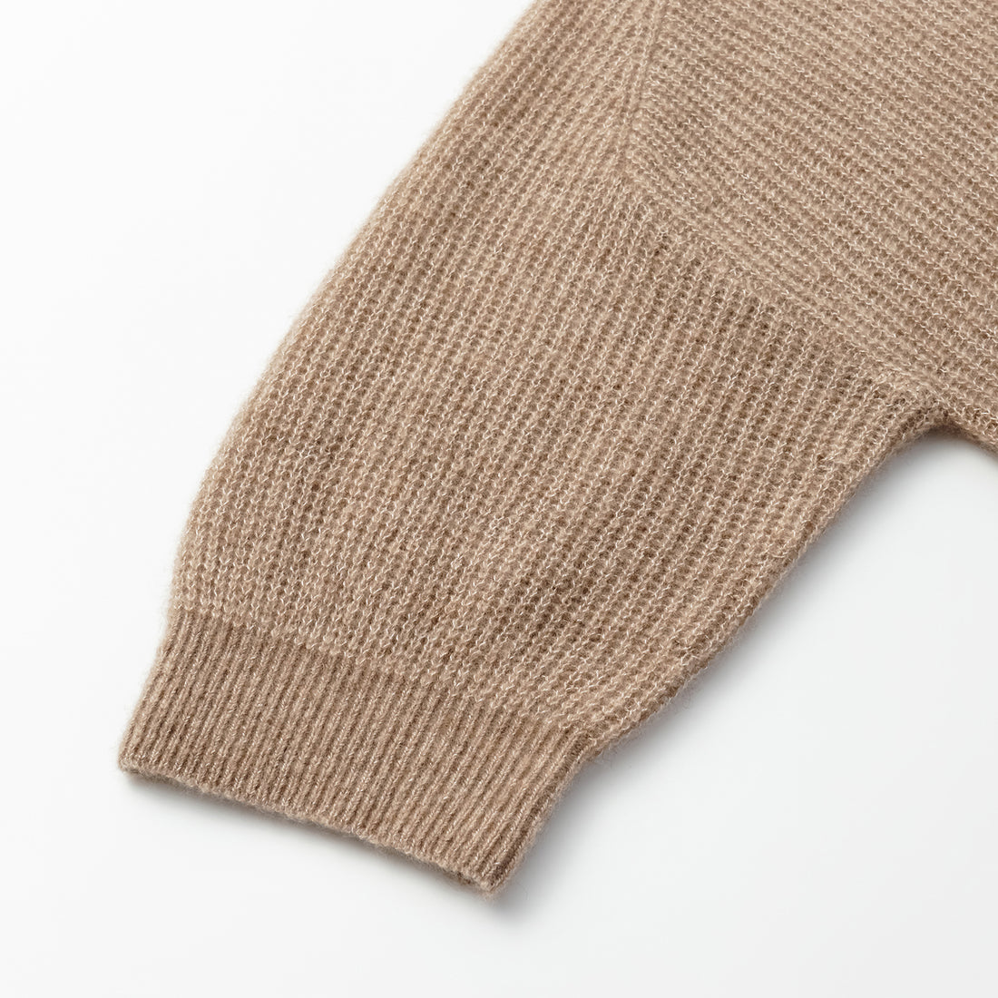 Autumn Diary Silk Cashmere Turtleneck Tunic—Earl Grey