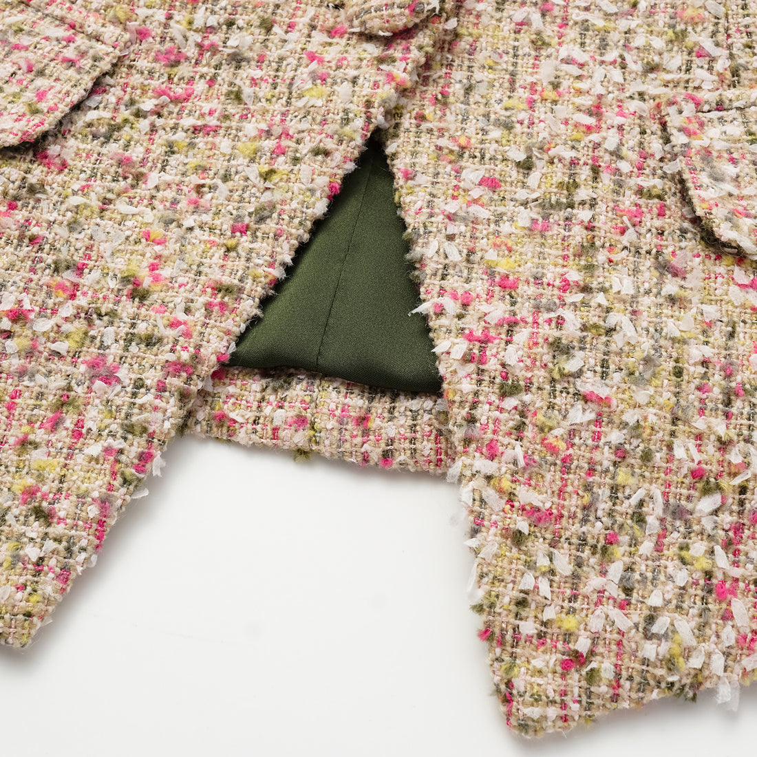'Chelsea Citywalk' Tweed Vest - Monet's Garden