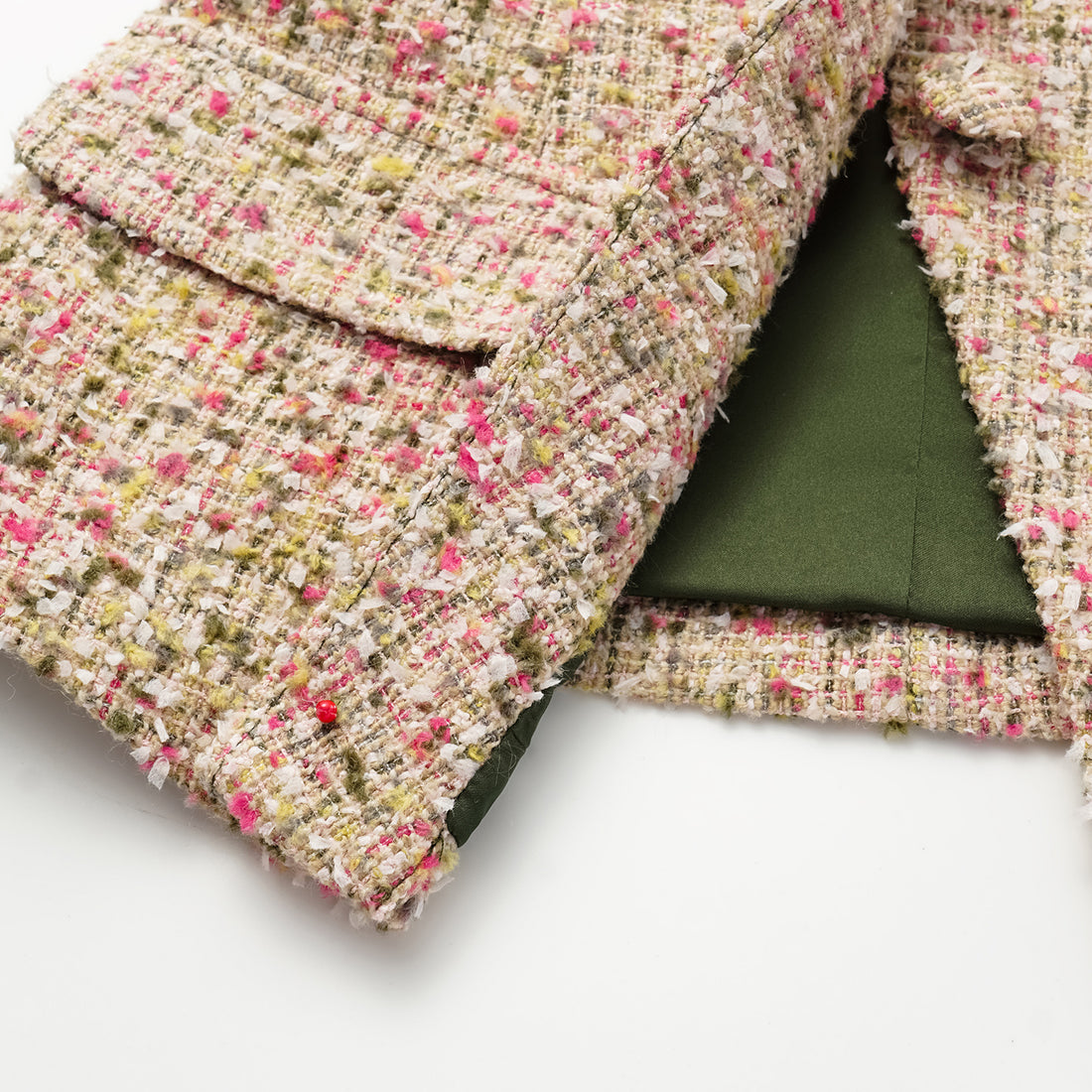 'Chelsea Citywalk' Tweed Vest - Monet's Garden