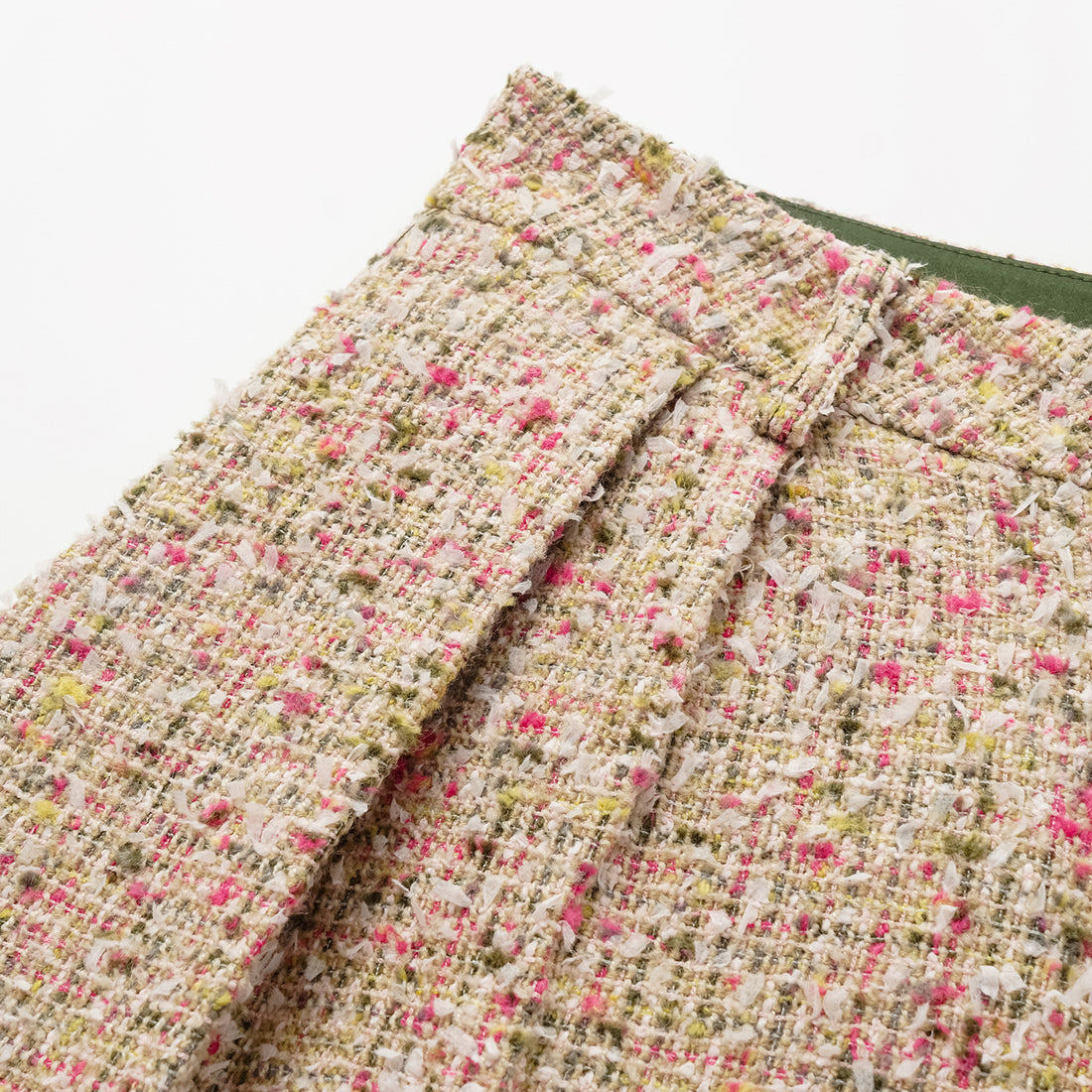 "Chelsea Citywalk" Tweed A-line Skirt - Monet Garden